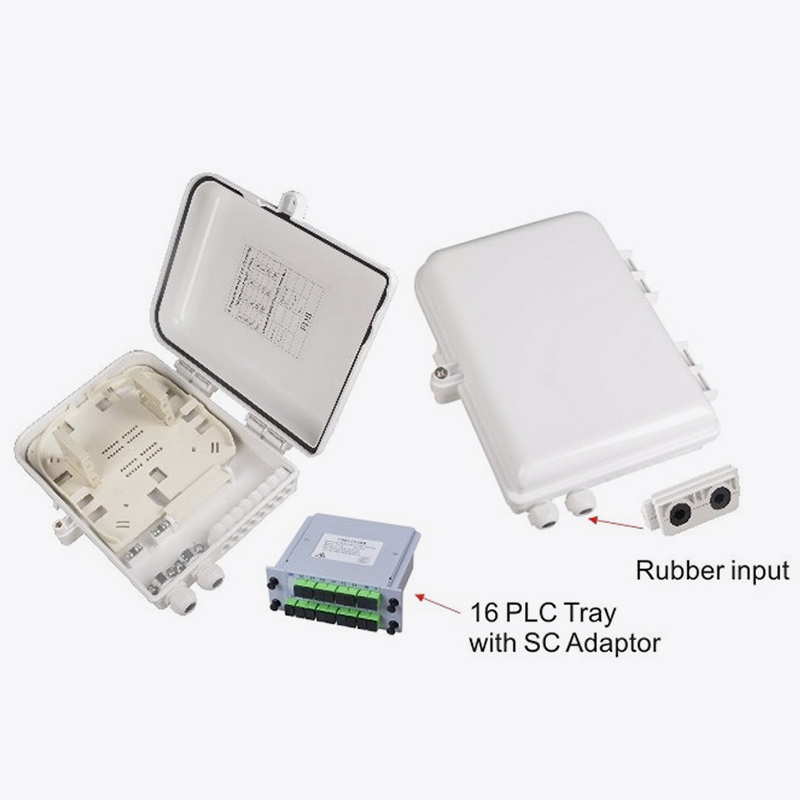 T7-225B-PLC 16 Core száloptikai elosztó doboz